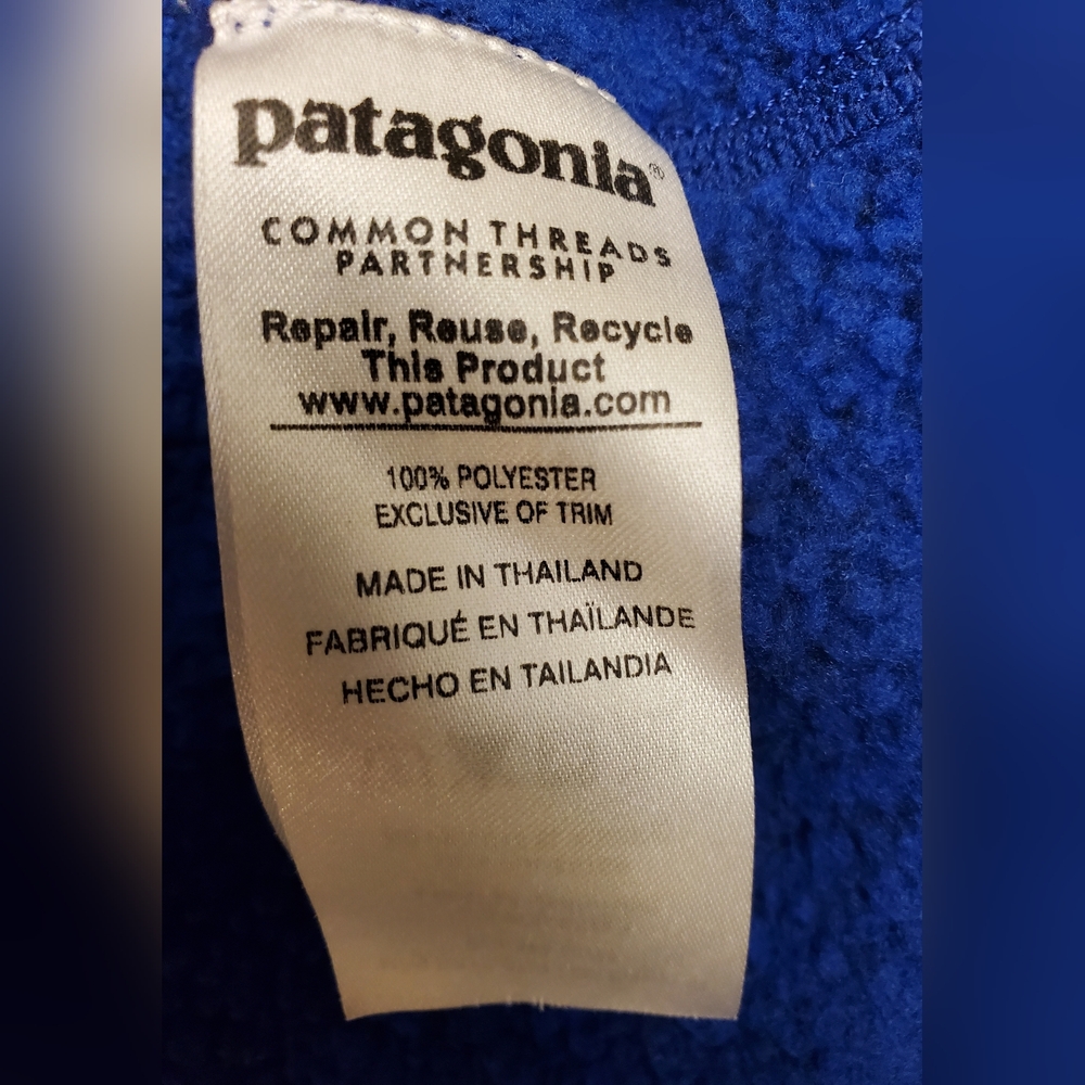 Patagonia Better Sweater 1/4 Zip Fleece-Passage Blue - Picture 13 of 14